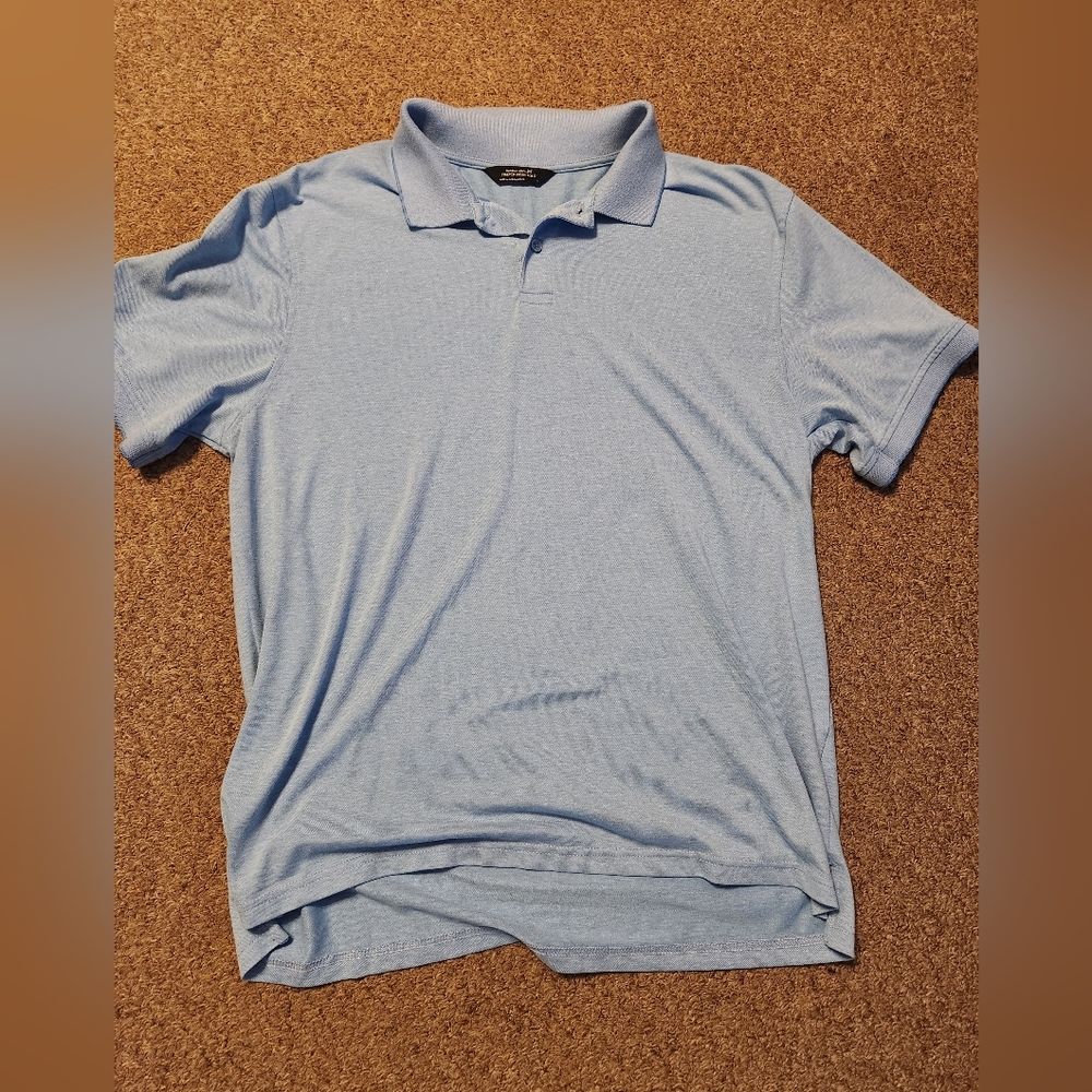 Men's Blue Polo Shirt